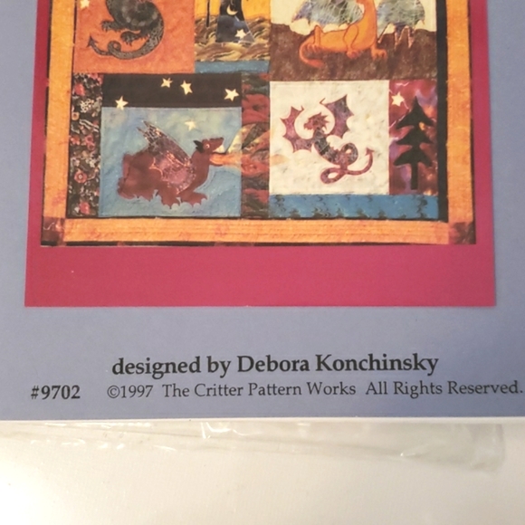 Dragon Quilt Pattern & Instructions New - Picture 3 of 10